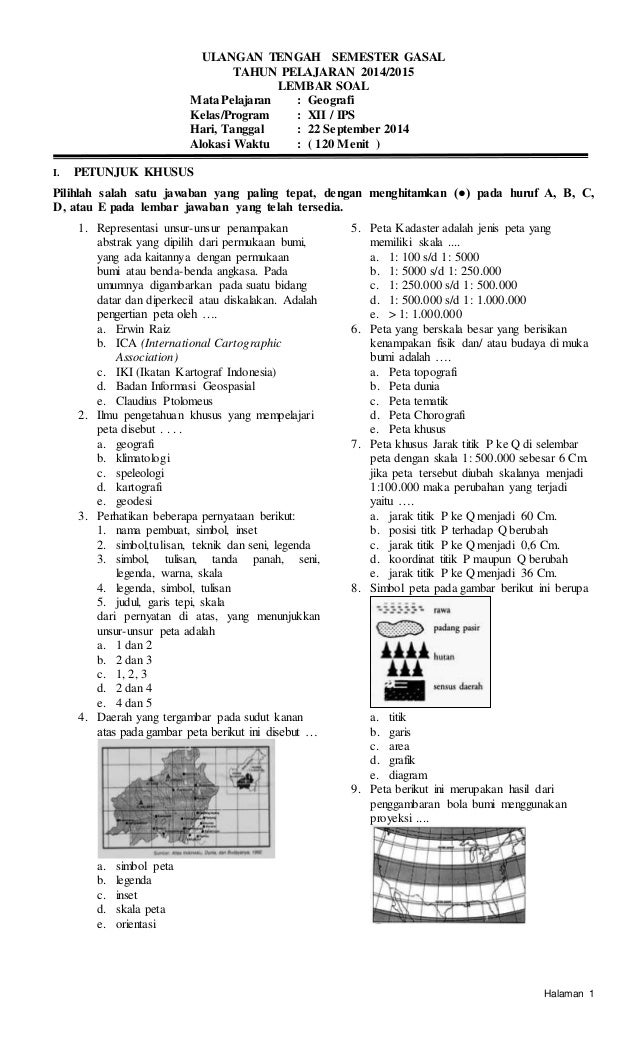 Soal Geografi Kelas 11 Semester 1 Dalchaebi Soal Geografi Kelas 11 Semester 1 Dalchaebi