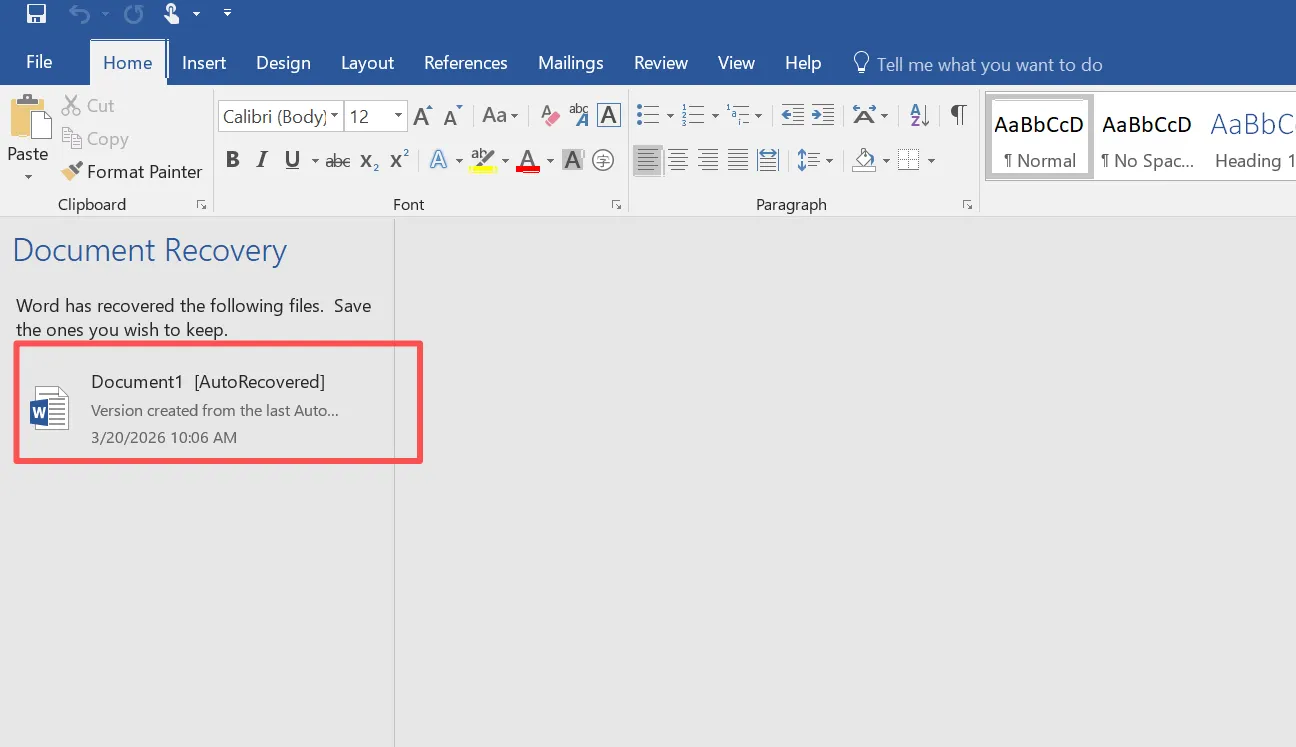 Auto Recovery Word Document Fix Unsaved Files Amagicsoft Auto Recovery Word Document Fix Unsaved Files Amagicsoft