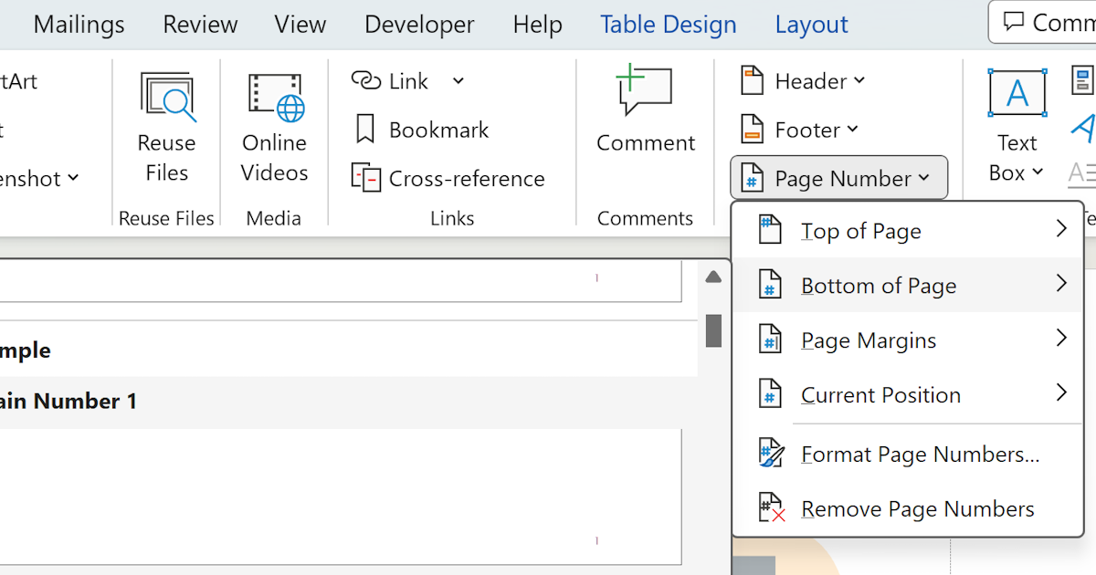 How To Give Page Number In Word step-by-step Guide TAFT Independent How To Give Page Number In Word step-by-step Guide TAFT Independent