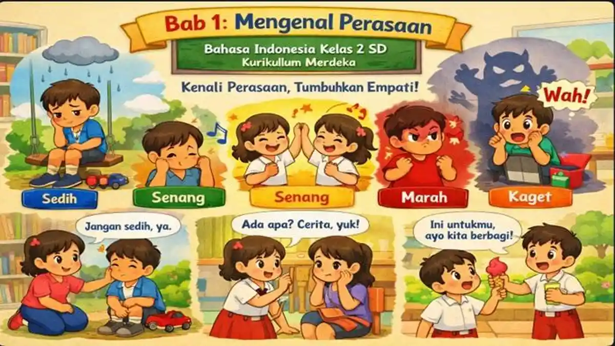 Ringkasan Materi dan Contoh Soal HOTS Bahasa Indonesia Kelas 2 SD Ringkasan Materi dan Contoh Soal HOTS Bahasa Indonesia Kelas 2 SD