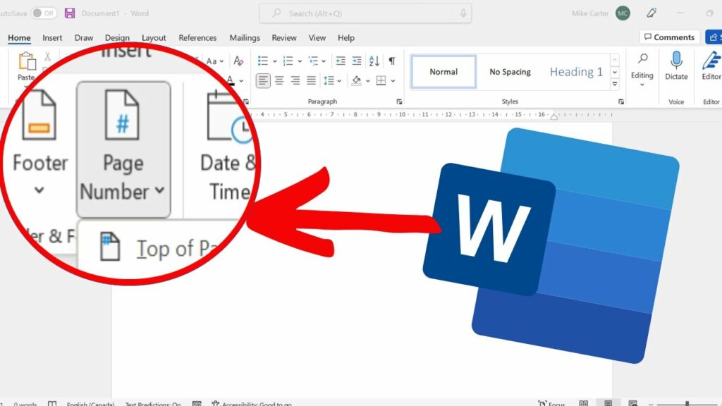 How To Insert Page Numbers In A Word Document Detroit Chinatown