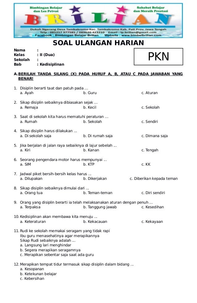 Akhirnya Terungkap 7 Contoh Soal HOTS PKN Kelas 3 SD yang Sering Muncul di 2026 Akhirnya Terungkap 7 Contoh Soal HOTS PKN Kelas 3 SD yang Sering Muncul di 2026