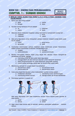 Contoh Soal Tematik Kelas 3 Tema 6 Subtema 1 yang Wajib Dikuasai Sebelum Ulangan Harian 2026