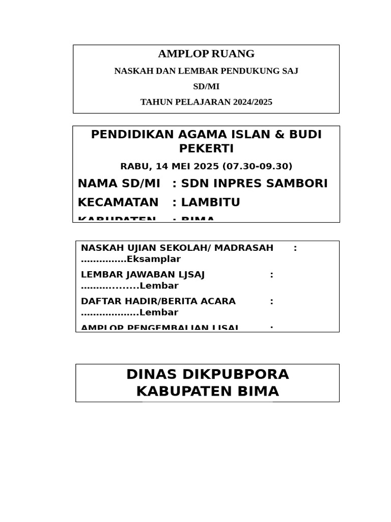 Selama Ini Kamu Salah! Rahasia Amplop Ujian Sekolah yang Bikin Nilai Meroket di 2026