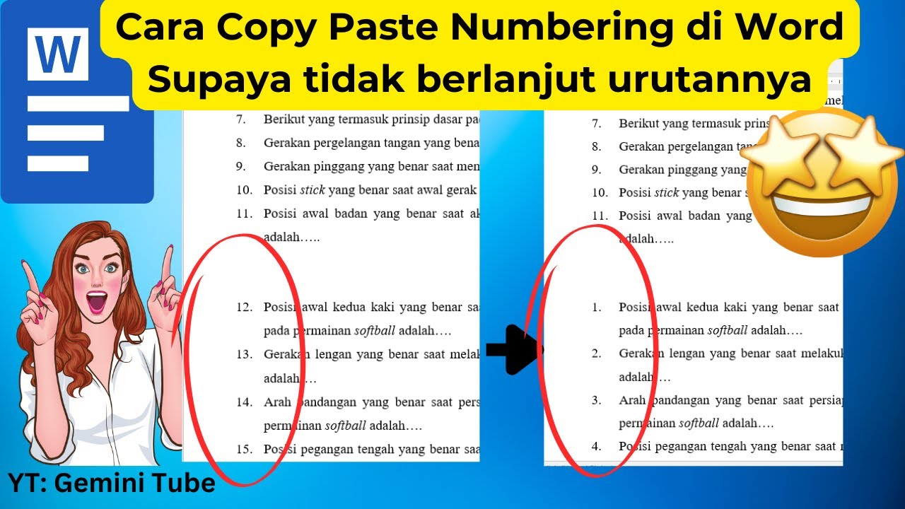 Terbukti Cara Pengaturan MS Word Agar Saat Di Paste Nomernya Berubah dalam 5 Langkah Mudah
