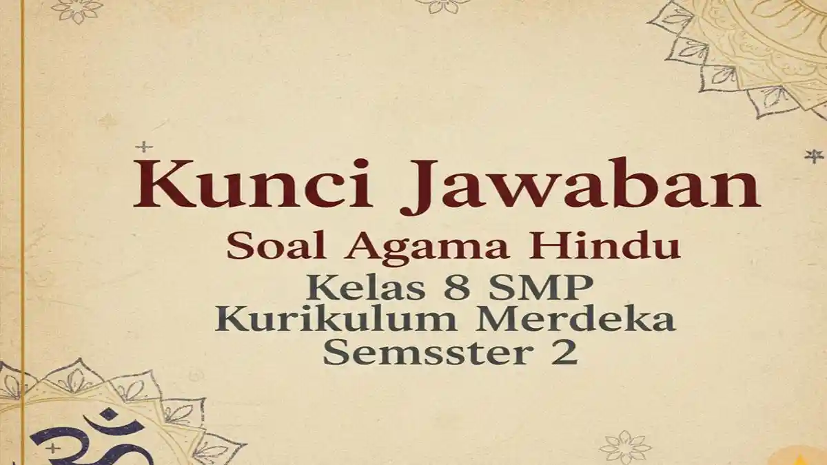 65 Soal Essay Agama Hindu Kelas 12 Kurikulum Merdeka 2026 Lengkap